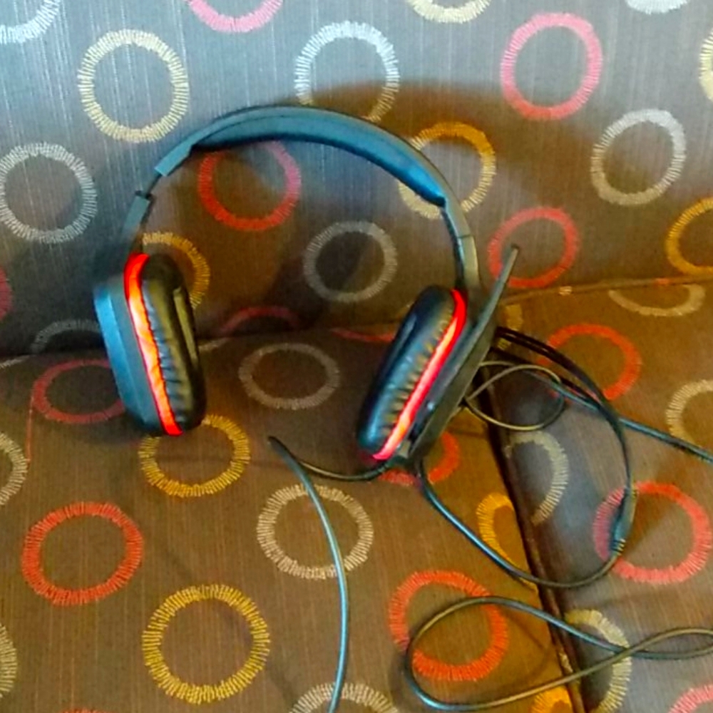 Gaming LED headset